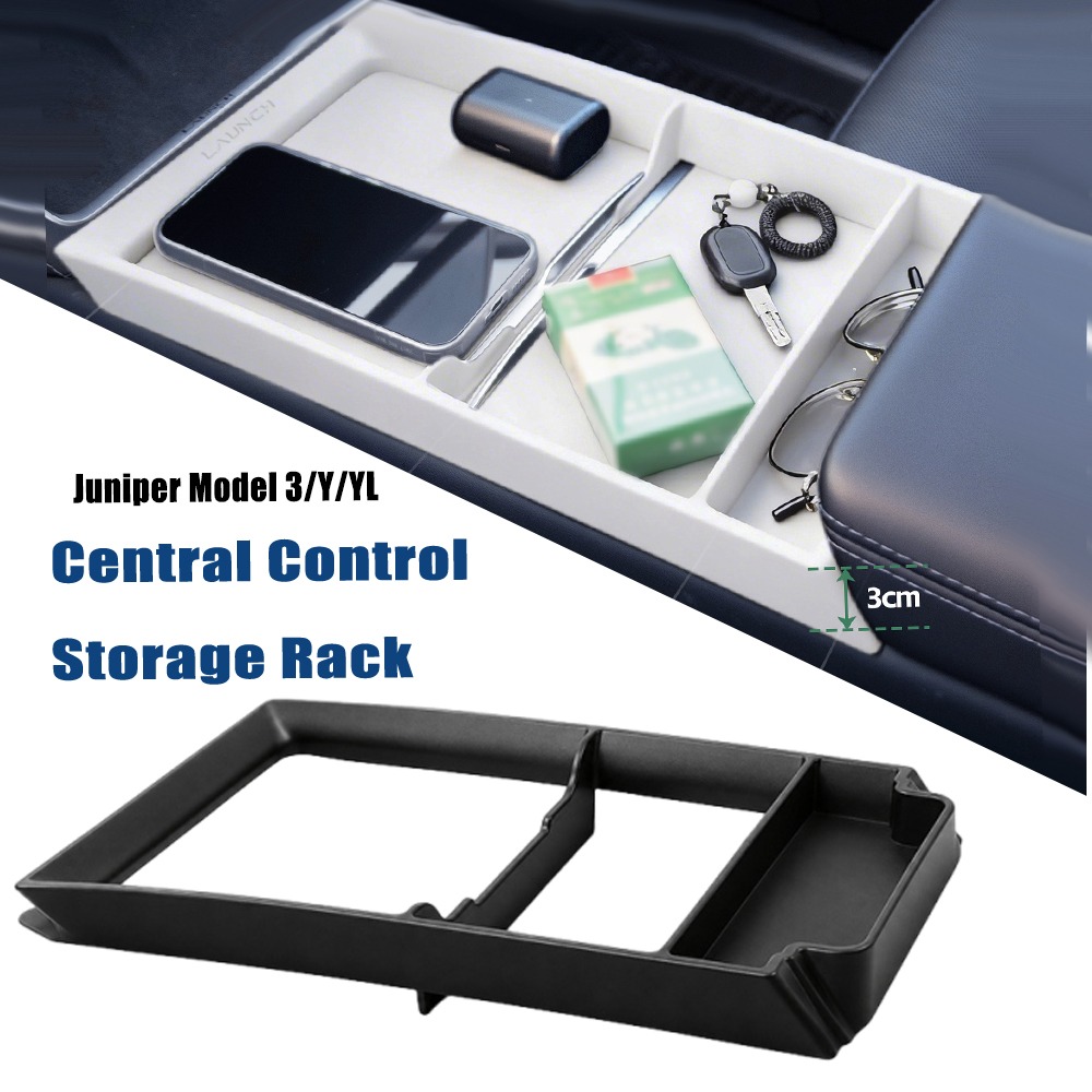 Car Accessories Website - Anti Slip Center Console Storage Tray