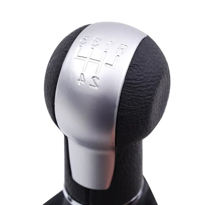 Car Accessories Xl6 - 1Pc Leather Gear Shift Knob With