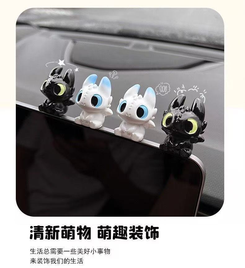Cute toothless baby doll figur - огляд і ціна Car Accessories For Baby