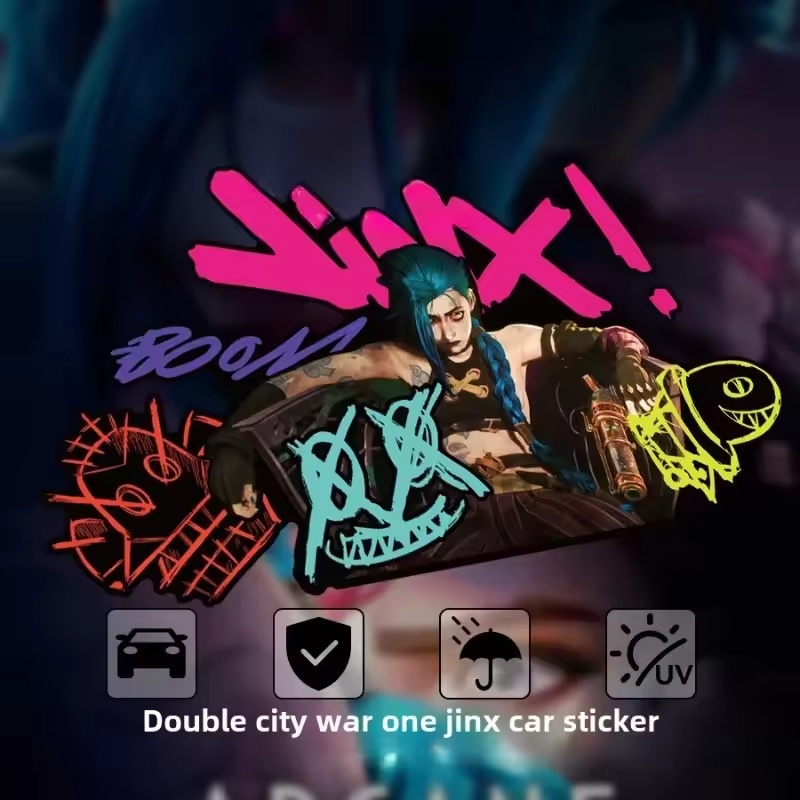 Arcane Jinx Graffiti Reflectiv - огляд і ціна Car Accessories Website