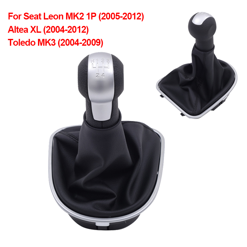 1Pc Leather Gear Shift Knob Wi - огляд і ціна Car Accessories Xl6