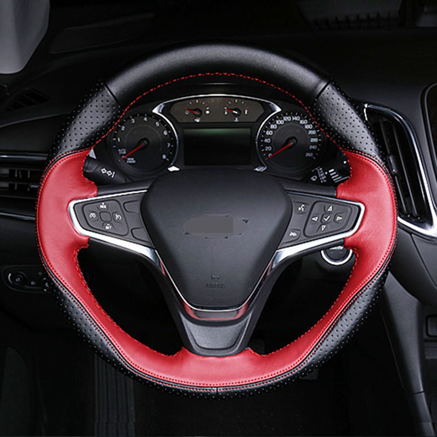 DIY Genuine leather Car Steeri - огляд і ціна Car Accessories Xl6