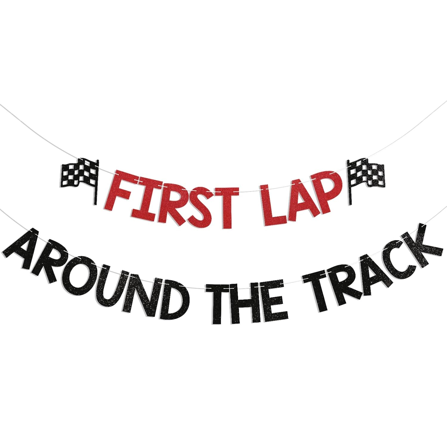 First Lap Around The Track Ban - огляд і ціна Car Accessories Banner