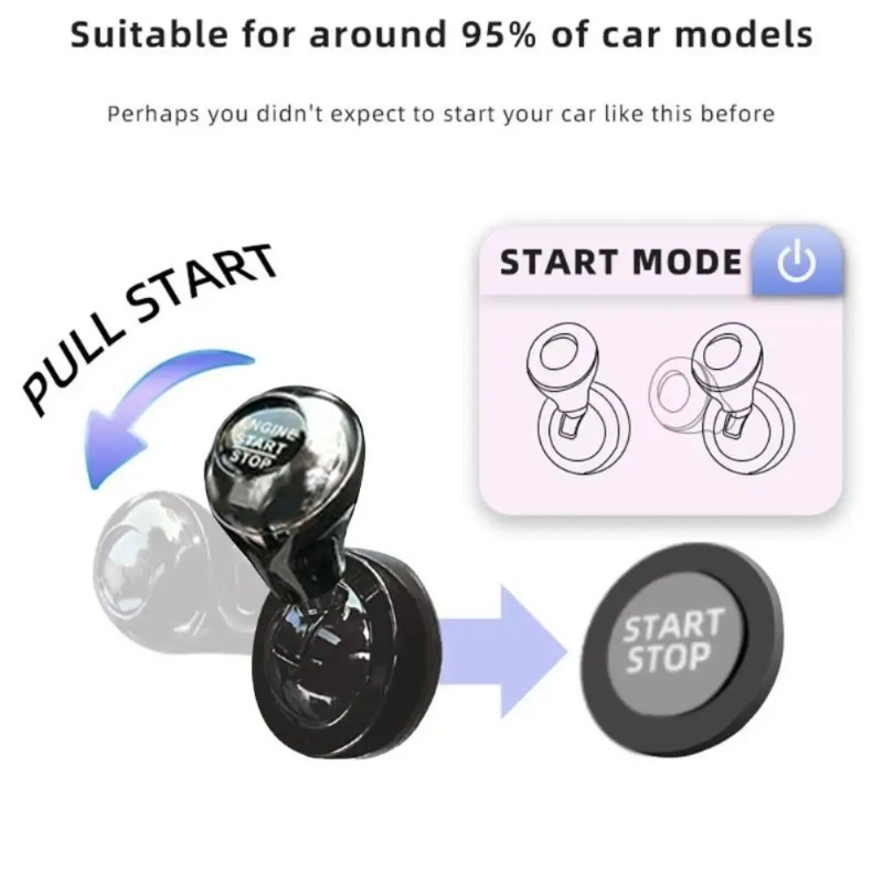 Car One-Touch Start Button wit - огляд і ціна Car Accessories Website